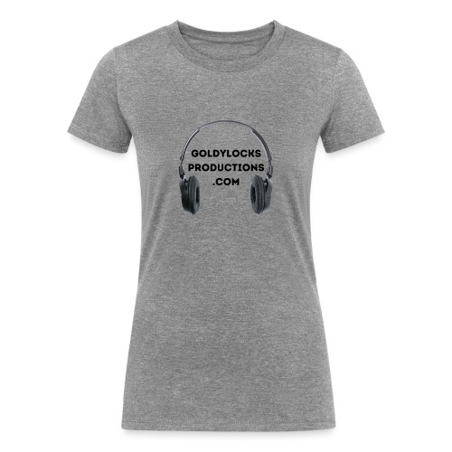 Goldylocks Productions Headphones - Women's Tri-Blend Organic T-Shirt