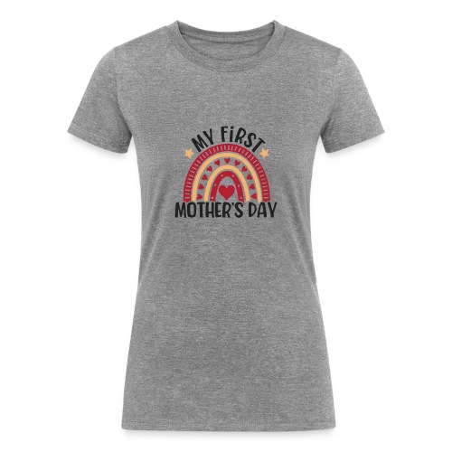 Mothers Day Rainbow - Women's Tri-Blend Organic T-Shirt
