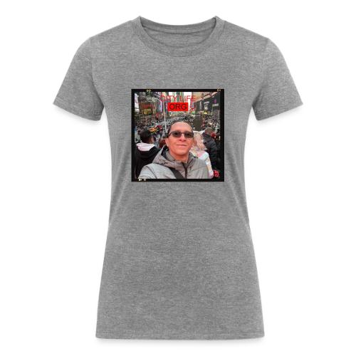 City Life Org Manhattan ft Jean - Women's Tri-Blend Organic T-Shirt