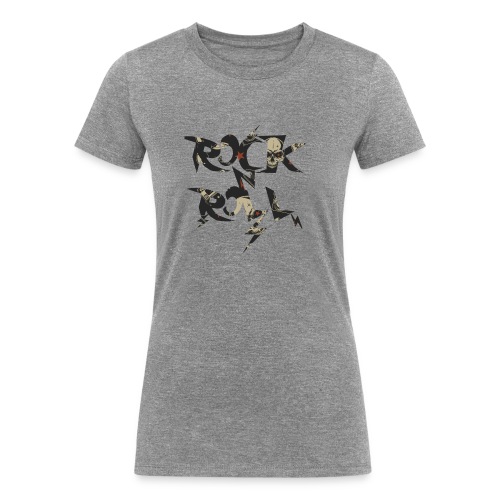 rocknroll - Women's Tri-Blend Organic T-Shirt