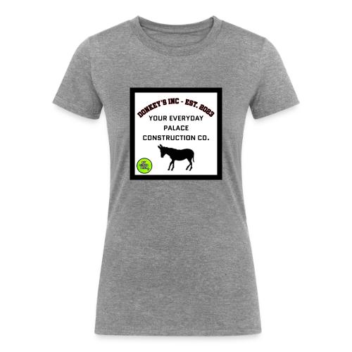 Donkeys INC. 2024 Palace Version - Women's Tri-Blend Organic T-Shirt
