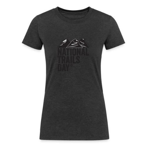 National Trails Day - Women's Tri-Blend Organic T-Shirt