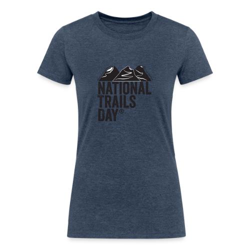 National Trails Day - Women's Tri-Blend Organic T-Shirt