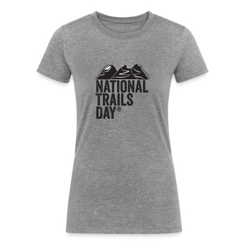 National Trails Day - Women's Tri-Blend Organic T-Shirt