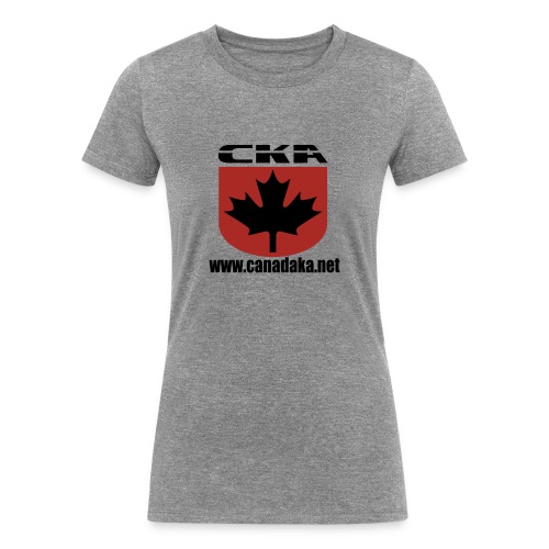 CKA Back 1 - Women's Tri-Blend Organic T-Shirt