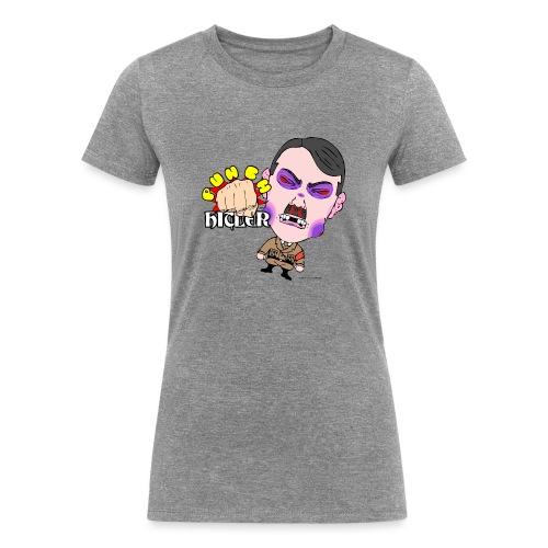 Punch Hitler! - Women's Tri-Blend Organic T-Shirt