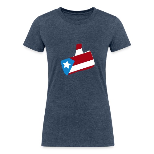 Puerto Rico Like It - Women's Tri-Blend Organic T-Shirt
