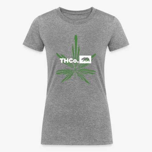 leaf logo shirt - Women's Tri-Blend Organic T-Shirt