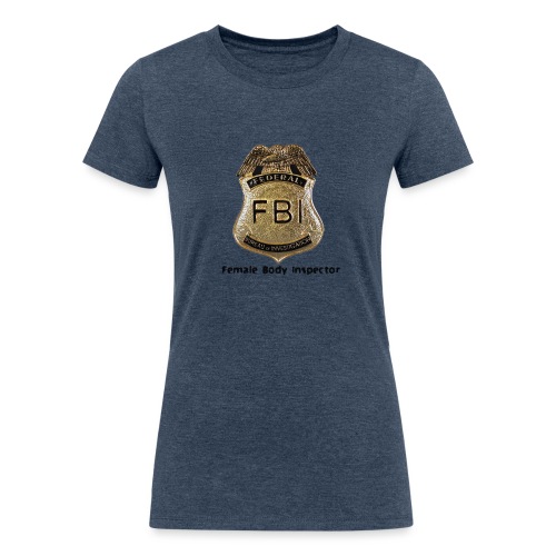 FBI Acronym - Women's Tri-Blend Organic T-Shirt