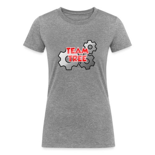 All Tech: Team Tree - Women's Tri-Blend Organic T-Shirt