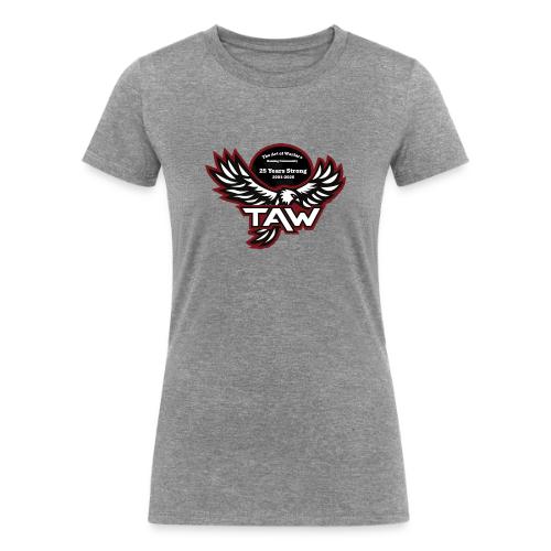 25yearlogo - Women's Tri-Blend Organic T-Shirt