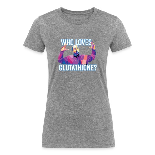 Who Loves Glutathione? - Women's Tri-Blend Organic T-Shirt