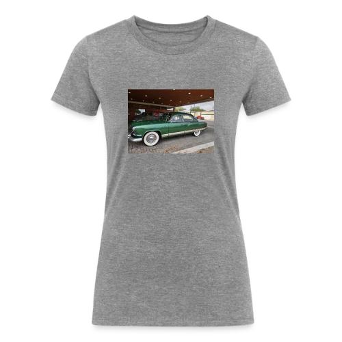Classic Green Car - Women's Tri-Blend Organic T-Shirt