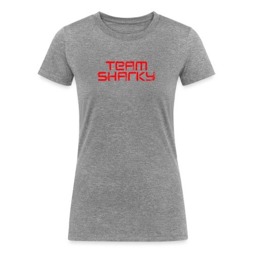 TeamSharky - Women's Tri-Blend Organic T-Shirt