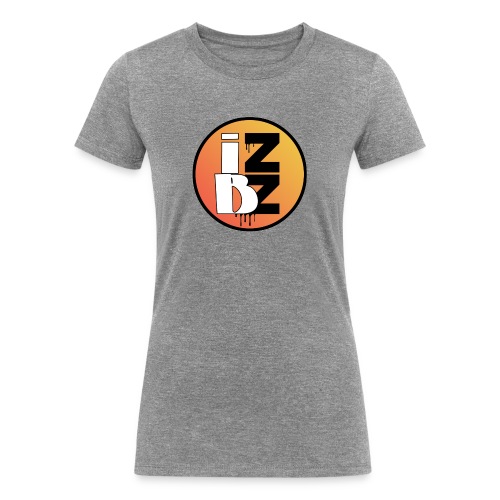 IZBZ Circle Logo - Women's Tri-Blend Organic T-Shirt
