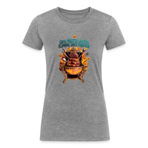 Grill Master Legend T Shirt - Women's Tri-Blend Organic T-Shirt