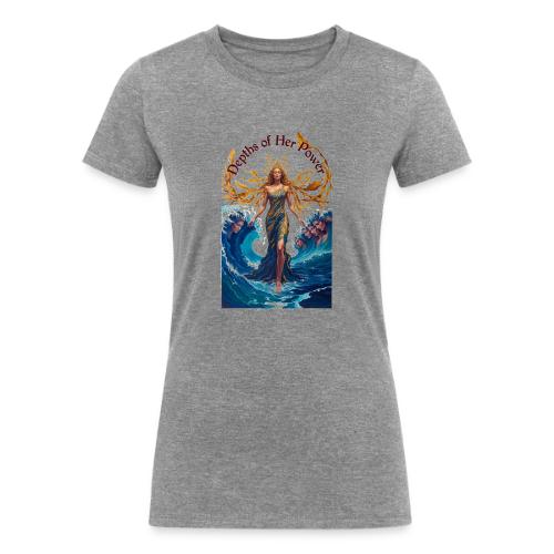 Women’s Day Tidal Sovereign T Shirt, Gift for Wife - Women's Tri-Blend Organic T-Shirt