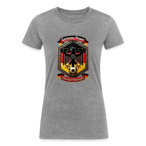 Germany Eagle Power T-Shirt, Flag Pride Gift - Women's Tri-Blend Organic T-Shirt