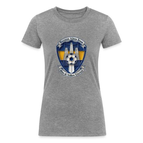 Buenos Aires Icon T Shirt, Soccer City Pride Gift - Women's Tri-Blend Organic T-Shirt