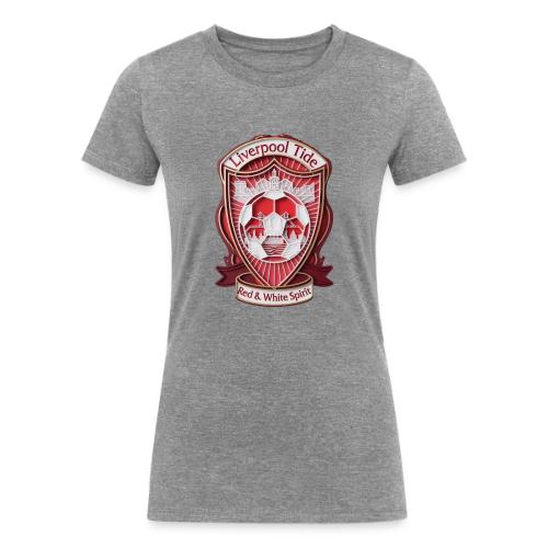 Liverpool Tide T Shirt, Soccer City Pride Gift - Women's Tri-Blend Organic T-Shirt