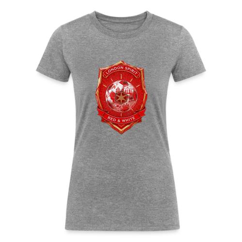London is Red T Shirt, Football City Pride Gift - Women's Tri-Blend Organic T-Shirt