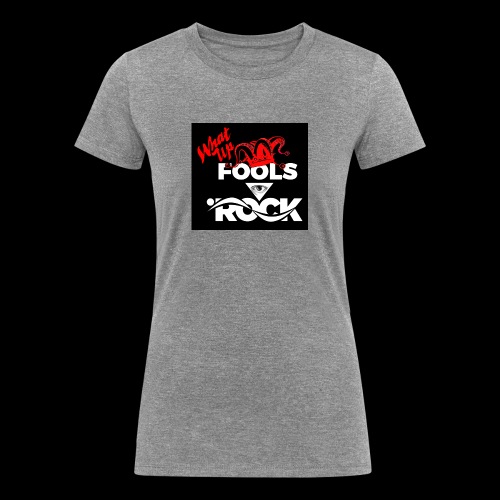 Fool design - Women's Tri-Blend Organic T-Shirt