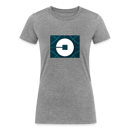Uber Logo - Women's Tri-Blend Organic T-Shirt