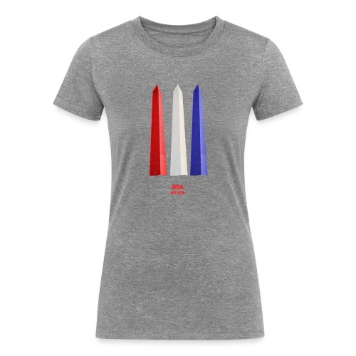 USA T. - Women's Tri-Blend Organic T-Shirt