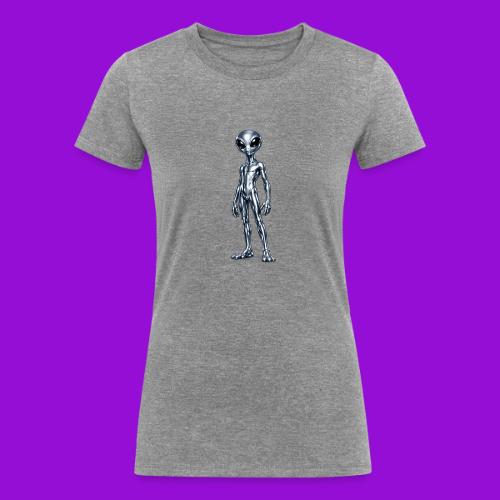 Silver Alien - Women's Tri-Blend Organic T-Shirt