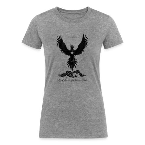 The Phoenix of Renewal T-Shirt - Women's Tri-Blend Organic T-Shirt