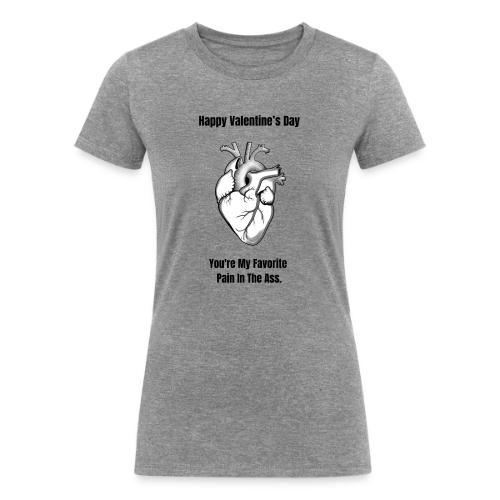 I'm Glad I Swiped Right T-Shirt | Funny Valentine - Women's Tri-Blend Organic T-Shirt