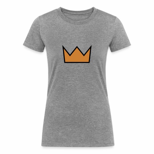 the crown - Women's Tri-Blend Organic T-Shirt