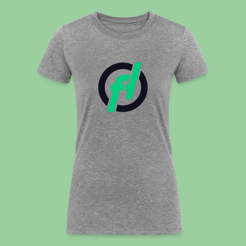 Fallout-Hosting Dark Icon - Women's Tri-Blend Organic T-Shirt