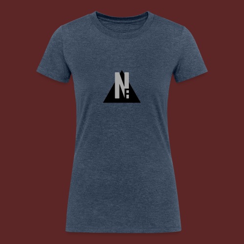Basic NF Logo - Women's Tri-Blend Organic T-Shirt