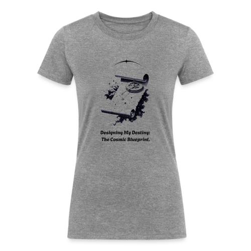 Cosmic Blueprint T-Shirt - Women's Tri-Blend Organic T-Shirt