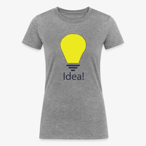 IDEA - Women's Tri-Blend Organic T-Shirt