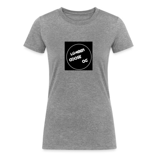 LumberGoose Og Circle - Women's Tri-Blend Organic T-Shirt