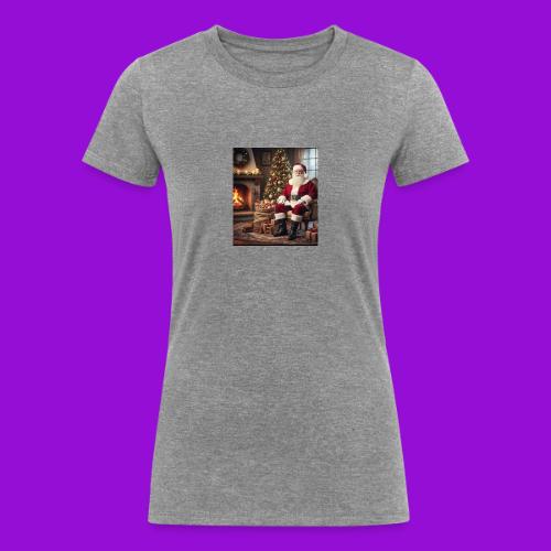 Santa Claus - Women's Tri-Blend Organic T-Shirt