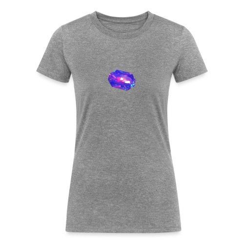 Amethyst Birthstone - Women's Tri-Blend Organic T-Shirt