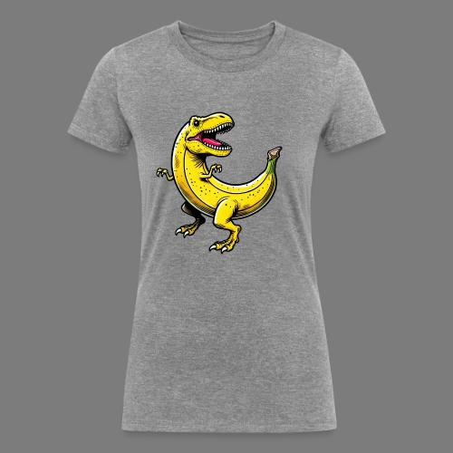 Bananasaurus REX – Funny T-Rex Banana Design - Women's Tri-Blend Organic T-Shirt