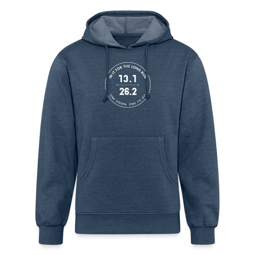 13.1 | 26.2 - one down one to go - Unisex Organic Hoodie