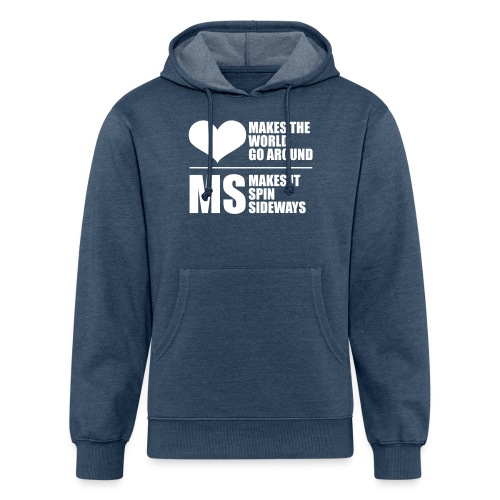 MS Makes the World spin - Unisex Organic Hoodie