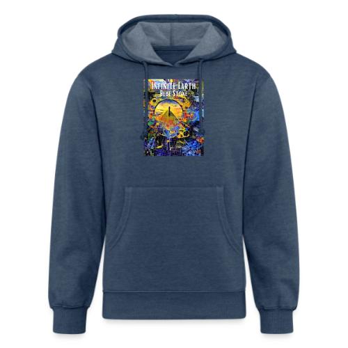 Infinite Earth: Blue Stone - Unisex Organic Hoodie