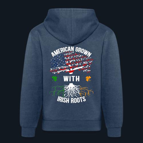 American Grown with Irish Roots - Unisex Organic Hoodie