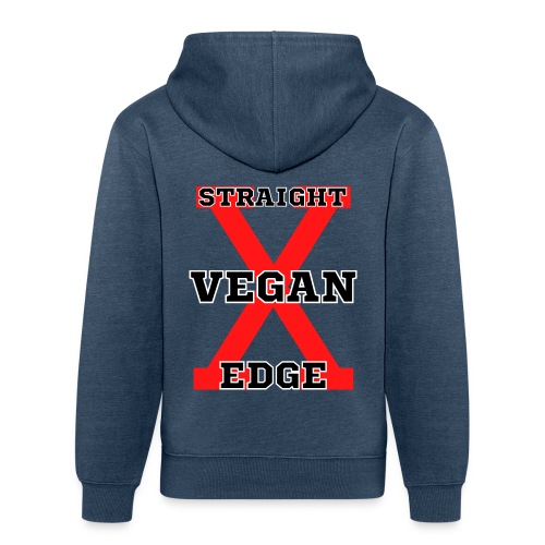 X Vegan Straight Edge (Big Red X) - Unisex Organic Hoodie