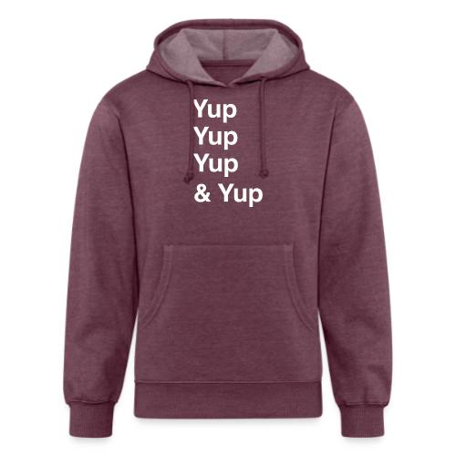 Yup, Yup, Yup & Yup - Unisex Organic Hoodie