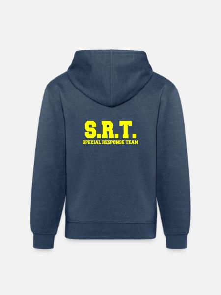 SPECIAL RESPONSE TEAM - Unisex Organic Hoodie - heather navy