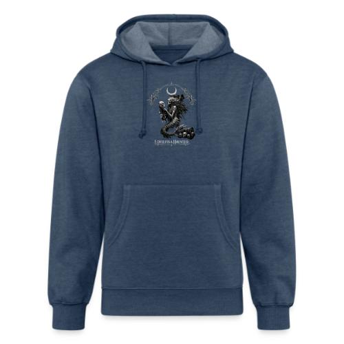 love and haunted - Unisex Organic Hoodie