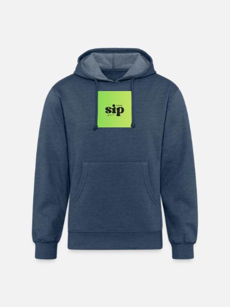 SIP - Unisex Organic Hoodie - heather navy