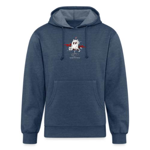 catghost in love - Unisex Organic Hoodie